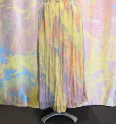 天竺プリーツスカート