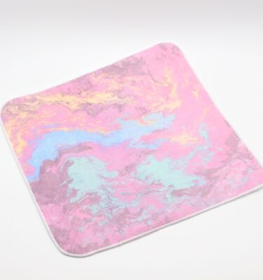 マーブリングタオルハンカチ_503