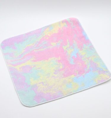 マーブリングタオルハンカチ_501