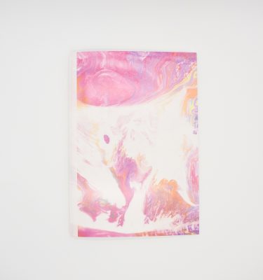 マーブリングノート A5サイズ ピンク