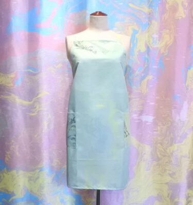 マーブリング　エプロン